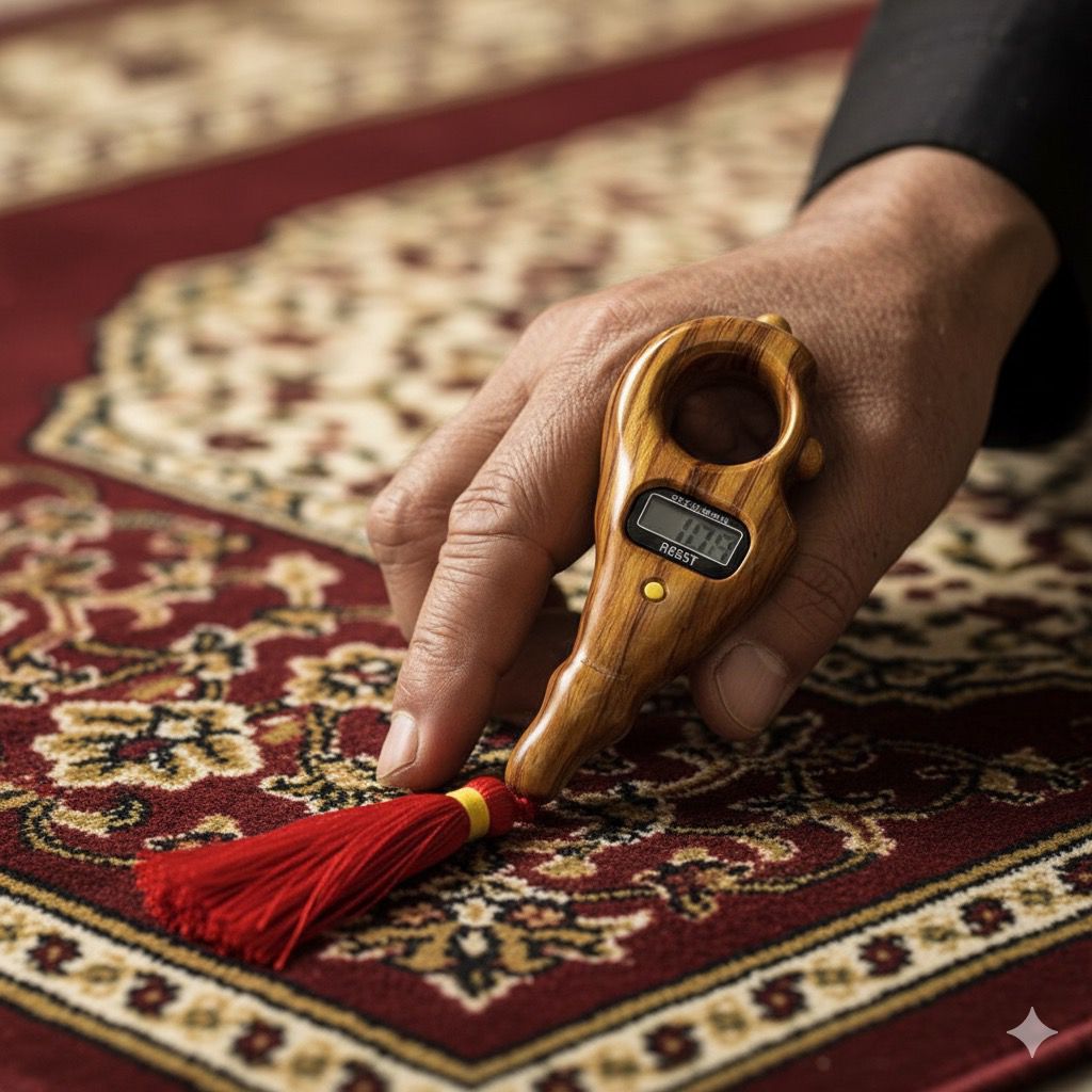 Digital Tasbeeh Counter for Zikr
